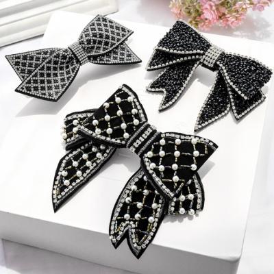 China Fashionable.Popular.Ladies Designs Wholesale High Quality Hairpins Luxury Pearl Hair Clip Crystal Hair Pins Handmade New for sale