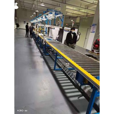 China Automatic Grade Split Type Air Conditioner Assembly Line Roller Conveyor Line for sale