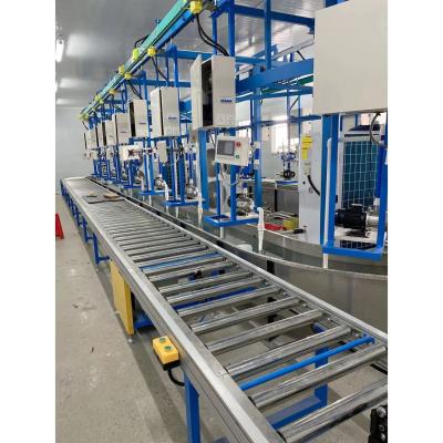 China Automatic Split Air Conditioner Assembly Line Conveyor Speed Chain Conveyor 60KW for sale