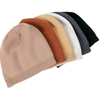 China Wholesale COMMON Autumn Winter Solid Color Female Joker Beanie Hat Winter Soft Wool-acrylic Knitting Warm Brimming Hats For Men for sale