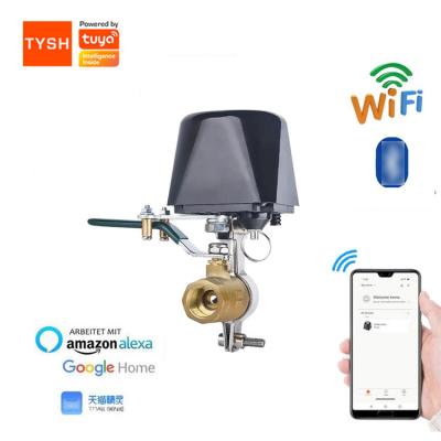 China General Hot TYSH Amazon Tuya Wifi Controller Water Valve Sale Wifi Automatic Electronic Electronic Smart Valve for sale