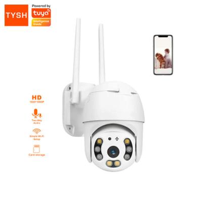 China TYSH Wifi Night Vision Power Security IP Camera 1080p 30m IR Wifi Solar Battery Outdoor CCTV Solar Wireless Camera for sale