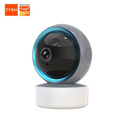 China Human Motion Tracking TYSH Cloud Life Smart Home Wifi Camera Tuya App HD Smart Two Way Audio Night Vision Smart Home Auto Tracking Security Camera for sale