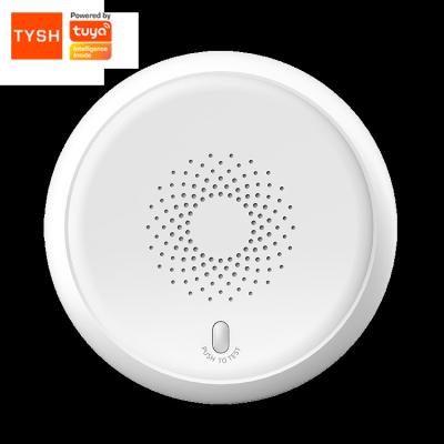 China Waterproof/Tysh Reddot Zigbee Life Tuya App Control 2021 Smart Reward Smoke Fire Alarm Sensor Detector Waterproof Smart Home Security System for sale