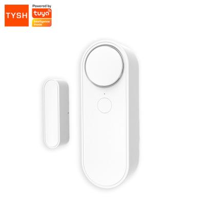 China TYSH 2021 Newest Tuya Wifi Door Window Magnetic Sensor with On-site Alarm and Adjustable Sound for Smart Home Automation and Security TYSH-WDS5 for sale