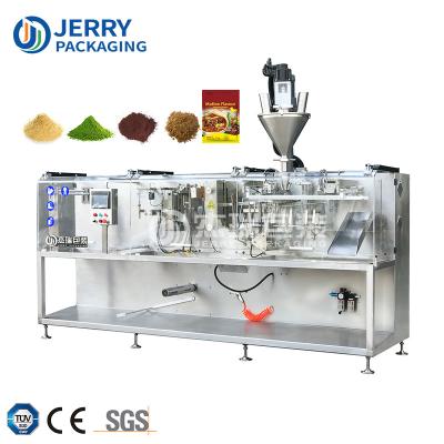 China Multi-Function Horizontal Food Roll Sealing Pouch Film Forming Pouch Bag Filling Packing Machine for sale