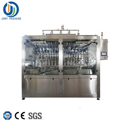 China High Speed ​​Automatic Sauce Ketchup Tomato Sauce Peanut Butter Food Filler Food Piston Bottle Jar Liquid Filling Machine for sale