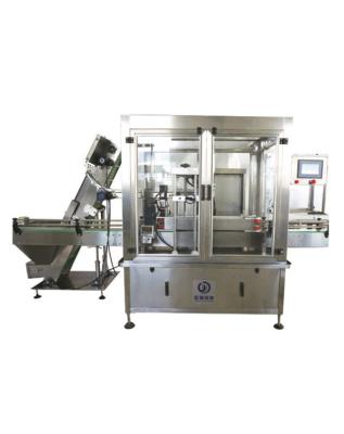 China Food Continuous Style Pick&Place Capping Machine (Servo System) for sale