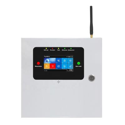 China IOS and Android China Suppliers Conventional Wireless Fire Alarm System Control Panel with 8 Wire Defense Zone for sale