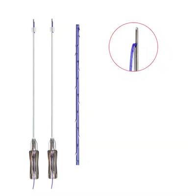 China Skin Lift Factory Direct Beauty Salon Use Half-blunt 19G 120mm 3D Tooth Pdo Wire for sale