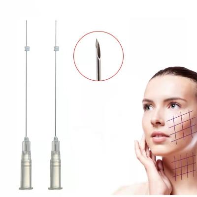 China Best Selling Skin Lift Filling 27G 60mm Needle Tornado Facial Sharp Pdo Thread for sale