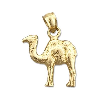 China BOHEMIA 925 Jewelry 18k Gold Plating Silver Camel 3D Charm Pendant Delicate for sale