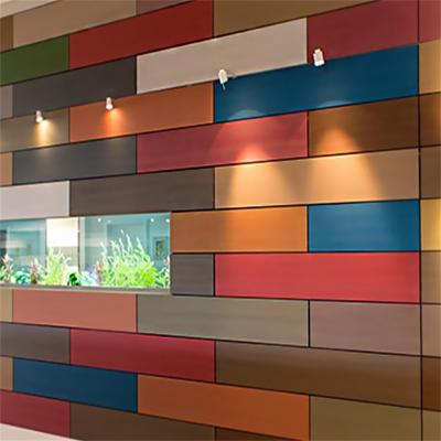 China Brunei Contemporary Polyester Paint Aluminum Cladding Panel Price for sale