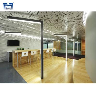 China Modern Hot Selling Aluminum Faux Running Firing Suspension Ceiling Decorative Aluminum Ceiling Tiles for sale