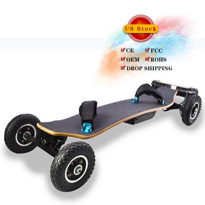 China USA warehouse unisex SUV 10000mah longboard boosted skateboard fast speed up to 40km/h offroad electric skateboard fast delivery time for sale