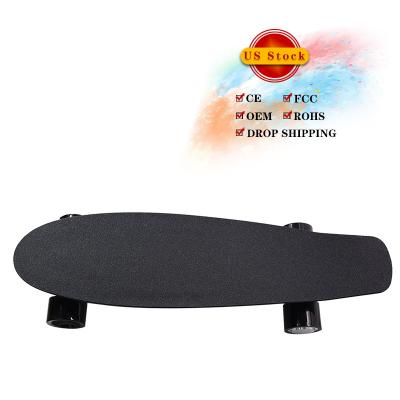 China Best Selling Max Speed ​​2000mah Full Battery Youth Skateboard 350W 20KM/H Small Fish Board With Remote Control For Kids for sale