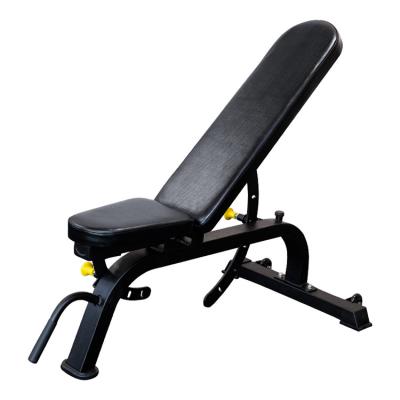 China Durable Custom Weightlifting Fitness Equipment Foldable Adjustable Fitness Bench for sale