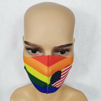 China China Factory Palestine Artificial Custom Logo Scarf Reusable Bandana All Kind Country National Flag Printing Face Mask Trump Masker for sale