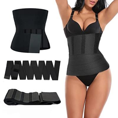 China Antibacterial Body Shaper Shapewear Slimming Waist Trimmers Belt Body Wrap Corset Belly Wrap Latex Waist Trainer for sale