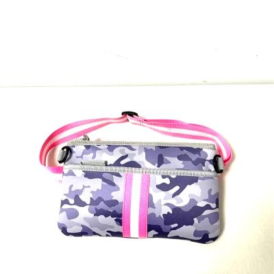 China Fashion Neoprene Women's Neoprene Waist Bag Soft Chest Bag Pussy Pack for sale