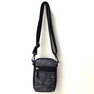 China Neoprene Neoprene Crocodile Print Cell Phone Cross - Body Bag Fashion and Unique Design for sale