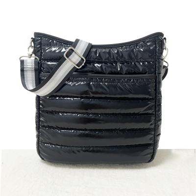 China New Updated Popular Handbag Ladies Classic Quiltted Nylon Cross - Body Bag Light Weight And High Quality Shoulder Bag for sale