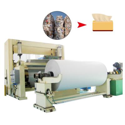 China Full Automatic 1575 Hotels Toilet Paper Roll Making Machine Tissue Paper Production Line Equipment Popular In South Africa for sale