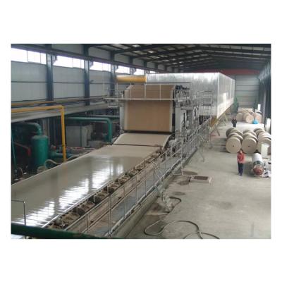 China Multifunctional Wrinkled Paper Industry Carton Box Brown Kraft Paper Making Machine for sale