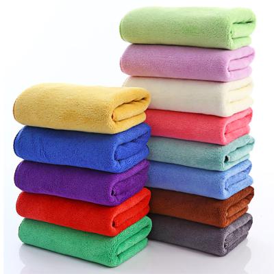 China Customized Eco-Friendly Soft Bamboo Towel Comfortable Hypoallergenic Organic Bamboo Bath Towel Hair Towel for sale