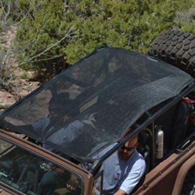 China Heavy Duty PVC PVC Mesh Jeep Shade for sale