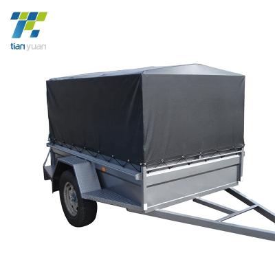 China Waterproof PVC Tarpaulin Tarp Cover Utility Trailer Covers Shade Tarps for sale