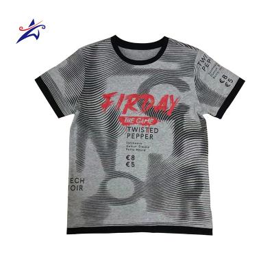 China High Fashion Tablet Kids Wear Kids Wear O Neck Boy's T-Shirt for sale