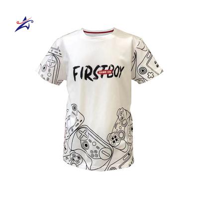 China Soft Made in China Top Quality 100%Cotton Summer Quality Kids Boy 8 Age Comfortable T-Shirt for sale