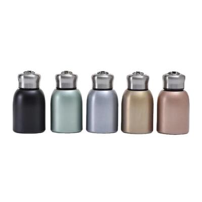 China 304 Stainless Steel Thermos Mug Chubby Pocket Cup Portable Business Student Mini Portable Advertising Business Gift Water Cup for sale