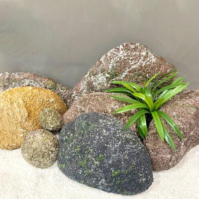 China Indoor Home Decoration Artificial Faux Stone With Foam Or FRP Material For Garden Decoration for sale