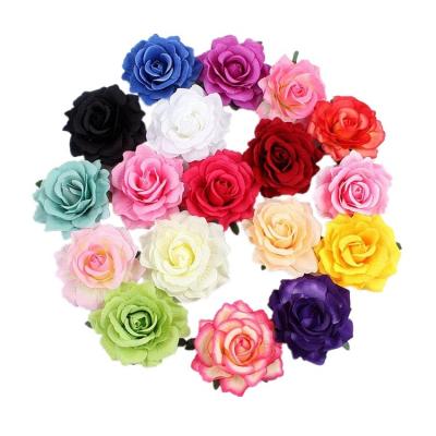 China 3d Artificial Rose Flower Decoration Wedding Stage Indoor Home Decoration For Bride Maid/Party for sale