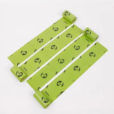 China Hot Sale Custom Eco Friendly Plastic Dog Poop Stocked Waste Bag For Dog Poop Bags for sale