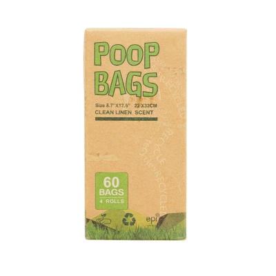 China Wholesale Pet Supplies Stored Eco Friendly Waste Bags Biodegradable Poop Bags for sale