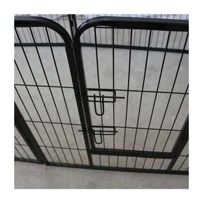 China Breathable Metal Dog Kennel with Door for Indoor or Outdoor Use for Dogs Cats and Small Animals Dog Fence for sale