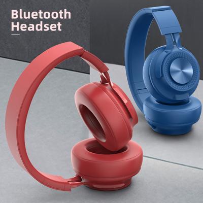 China Free Shipping Earphone Super Bass V5.0 Wireless Headphones Noise Free Wireless Headset (can use wired also) for sale