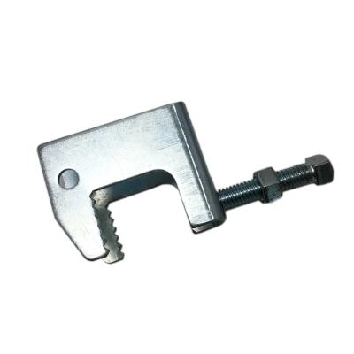 China Steam Galvanized Plate Formwork Beam Clamp G Clamp For HVAC System Duct Connection Metal Stamping for sale