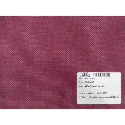 China Starriness Manufacturer Well Made Soft Touch Polyester Cotton Yarn Dyed Fabric For Shirting Canvas for sale