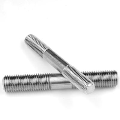 China Flat Made In China Galvanized Head Double Thread Screw Brass Plated for sale