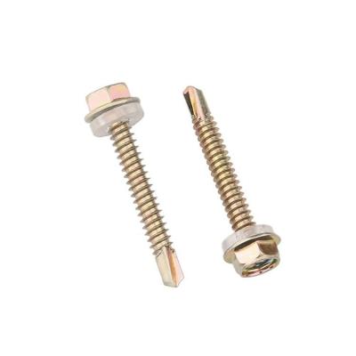 China Self Tapping Flat Drilling Stainless Steel Screws For Roofing Or Windows for sale