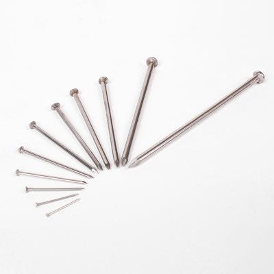 China Flat High Standard Galvanized Concrete Nail Common Round Iron Wire Nails for sale