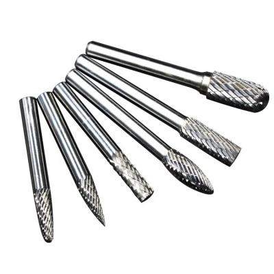 China Office Carbide Rotary Files Tungsten Carbide Burrs Bits Tungsten Carbide 3mm 3mm Files for sale