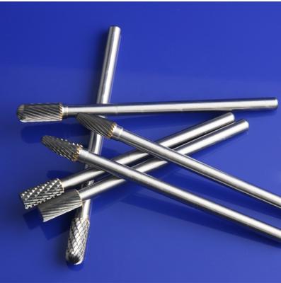 China High Quality Tungsten Carbide Steel Metal Rotary File Leg Wood Carbide Grinding Burrs Long for sale