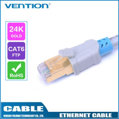 China El cable del cordón de remiendo del RJ45 Cat6a Doble-blindó el cable de Lan solos modo de los 0.75m - de los 40m/con varios modos de funcionamiento en venta