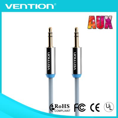 China Copper 3.5mm Stereo Audio Cable Aux Male to Male Plug with Soft Wire High Speed for sale