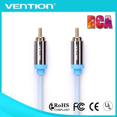 China RCA to RCA Audio Video Cables PVC Jacket Male to Male Oxygen free Copper Conductor for sale